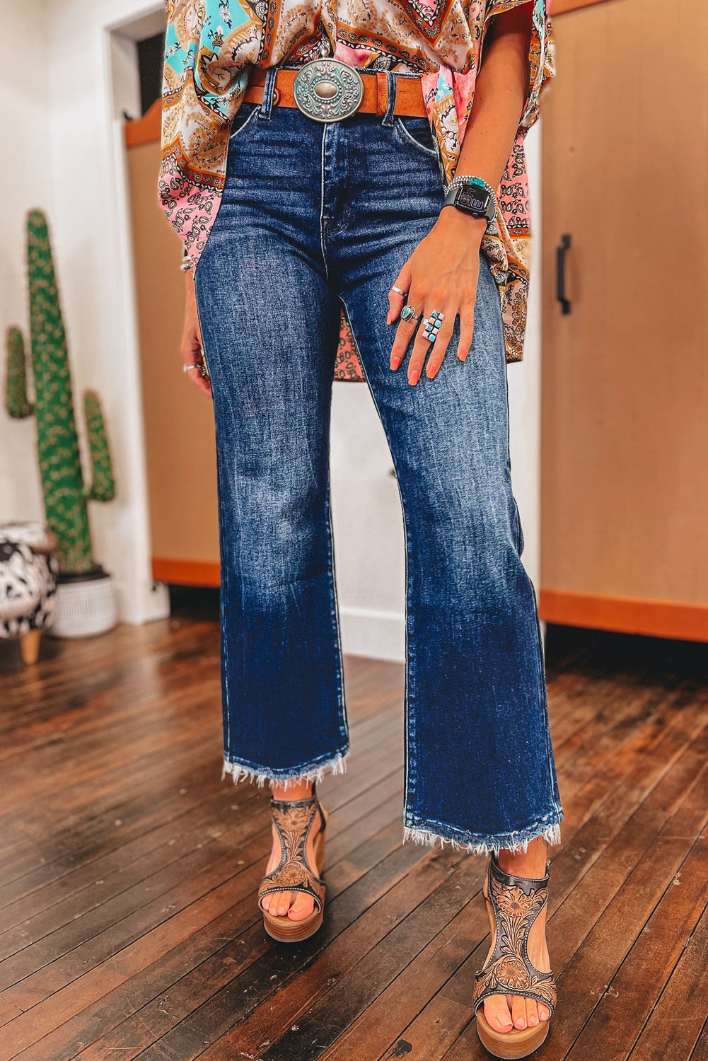CROPPED JEANS