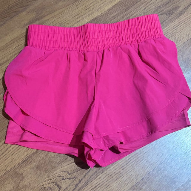 PINK ATHLETIC SHORTS