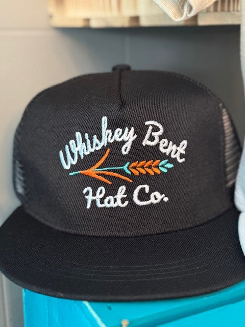 Black Whiskey Bent Hat